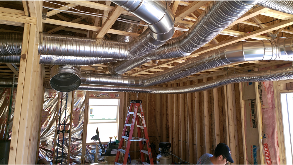 Heating and cooling the new living space, plus indoor air quality