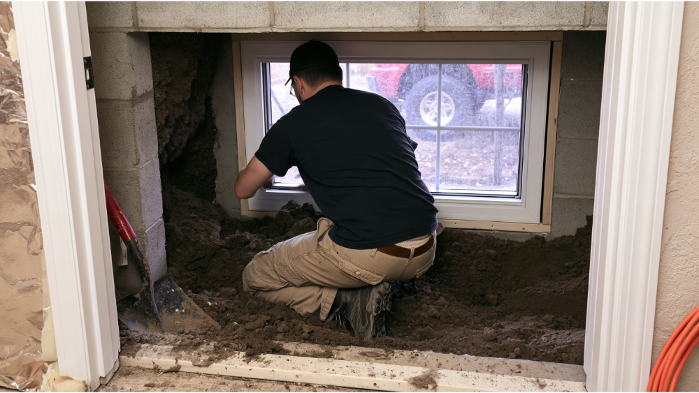 Plan the egress window before you plan the furniture